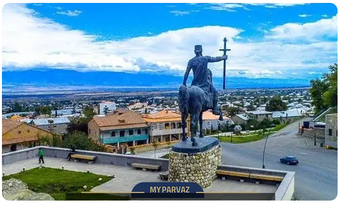 تلاوی از شهرهای توریستی گرجستان